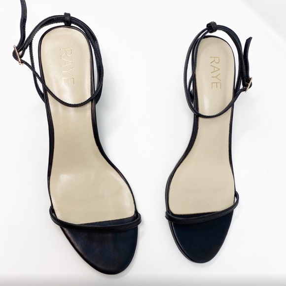RAYE Bridge Ankle Strap Stiletto heel in Black - Size 9 - revolve - Picture 7 of 9